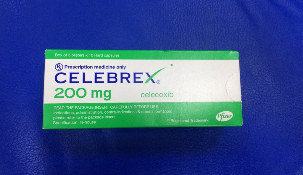 [T00395] Celebrex Celecoxib 200mg Pfizer (H/30v)