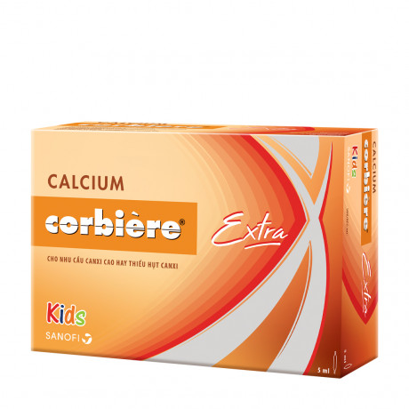 [T00402] Calcium Corbiere Extra Kids Sanofi (H/30o/5ml) Date 06/2027