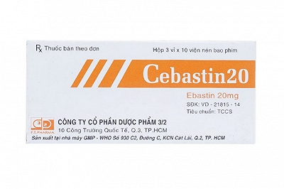 [T00404] Cebastin 20 Ebastin 20mg DP 3/2 (H/30v)