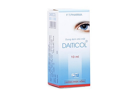 [T00412] Daiticol 10ml Nhỏ Mắt DP 3/2 (Cọc/10lọ/10ml)