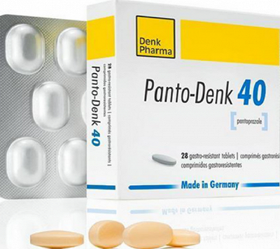 [T00421] Panto Denk 40 Pantoprazol 40mg Đức (H/28v) Date 02/2027