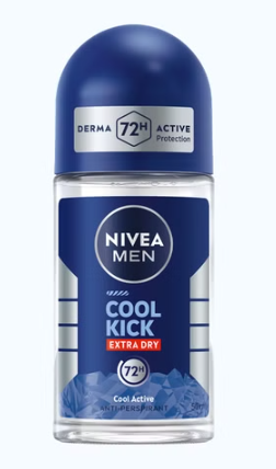 [T00430] Nivea Men Cool Kick Lăn Khử Mùi Nam (Lọ/50ml) 