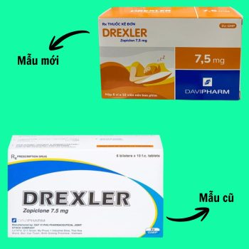 [T00466] Drexler Zopiclon 7.5mg Davipharm (H/60v)