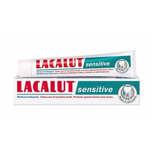 [T00504] Kem Đánh Răng Lacalut Sensitive Đức (Tuýp/75ml) date 08/2024