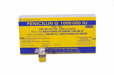 [T00542] Penicillin G 1.000.000 IU/ml Mekophar (H/50o)