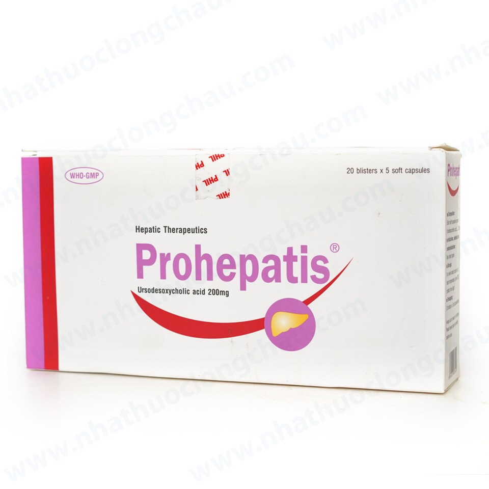[T00544] Prohepatis Acid Ursodeoxycholic 200mg Phil Inter Pharma (H/100v)