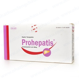 [T00544] Prohepatis Acid Ursodeoxycholic 200mg Phil Inter Pharma (H/100v)