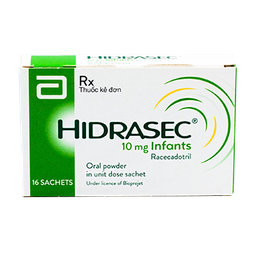 [T00560] Hidrasec Racecadotril 10mg Infants Abbott (H/16gói) 