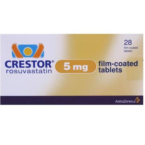 [T00588] Crestor Rosuvastatin 5mg Astrazeneca (H/28v) Date 10/2025