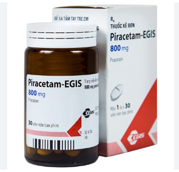 [T00601] Piracetam Egis 800mg Egis Hungary (Lọ/30v) Date 04/2026