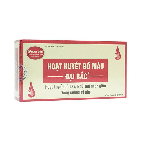 [T00605] Hoạt Huyết Bổ Máu Đại Bắc Hải Dương (H/30v) Date 04/2026