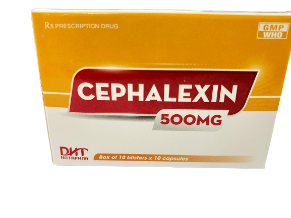 [T00626] Cephalexin 500mg Hà Tây (H/100v)