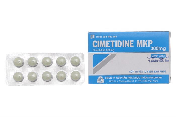 [T00659] Cimetidine MKP 300mg Mekophar (H/100v)