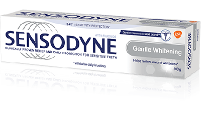 [T00671] Sensodyne Gentle Whitening kem đánh răng GSK (Tuýp/100g)