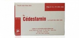 [T00683] Cedesfarnin 2/0,25mg Đồng Nai (H/30v)