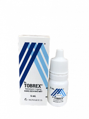 [T00699] Tobrex 3mg/ml nhỏ mắt Alcon Novartis (Lọ/5ml) Date 01/2027