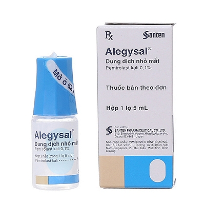 [T00705]  Alegysal 0.1% nhỏ mắt Santen (Lọ/5ml)