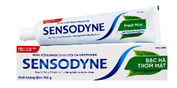 [T00721] Sensodyne Fresh Mint kem đánh răng GSK (Tuýp/100g)