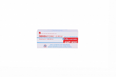 [T00762] Novomycine 1.5miu Mekophar (H/16v) date 11/2025