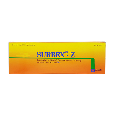 [T00774] Surbex Z Abbott (H/100v)