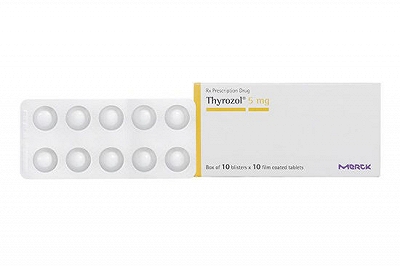 [T00791] Thyrozol 5mg Merck (H/100v)