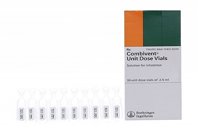 [T00797] Combivent 2.5ml Boehringer Đức (H/10o/2.5ml) date 08/2027