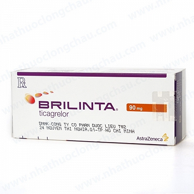 [T00802] Brilinta Ticagrelor 90mg Astrazeneca (H/60v) 