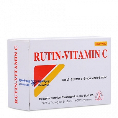 [T00815] Rutin Vitamin C Mekophar (H/100v)