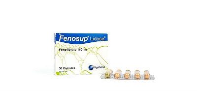 [T00824] Fenosup Lidose Fenofibrat 160mg Hyphens (H/30v) Date 02/2027