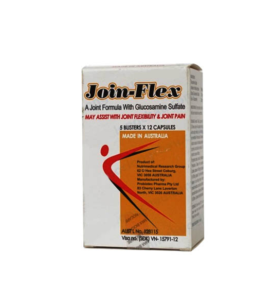 [T00838] Join Flex Glucosamin 500mg Úc (H/60v) date 09/2027