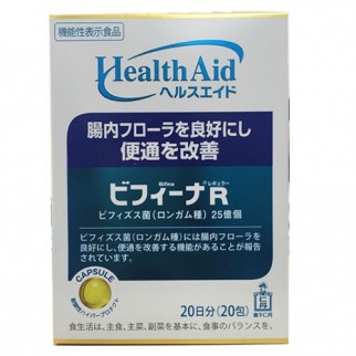 [T00840] Health Aid Bifina R men tiêu hóa Nhật (H/20gói) Date 03/2025