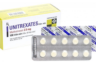 [T00842] Unitrexates Methotrexat 2.5mg Korea United Pharm (H/100v)