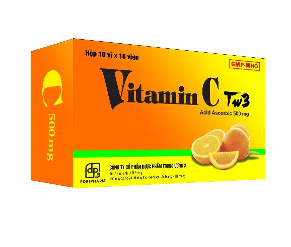 [T00853] Vitamin C 500mg Tw3 (H/100v)