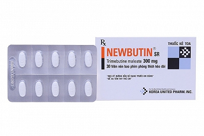 [T00863] Newbutin SR Trimebutin 300mg Hàn Quốc (H/30v) 