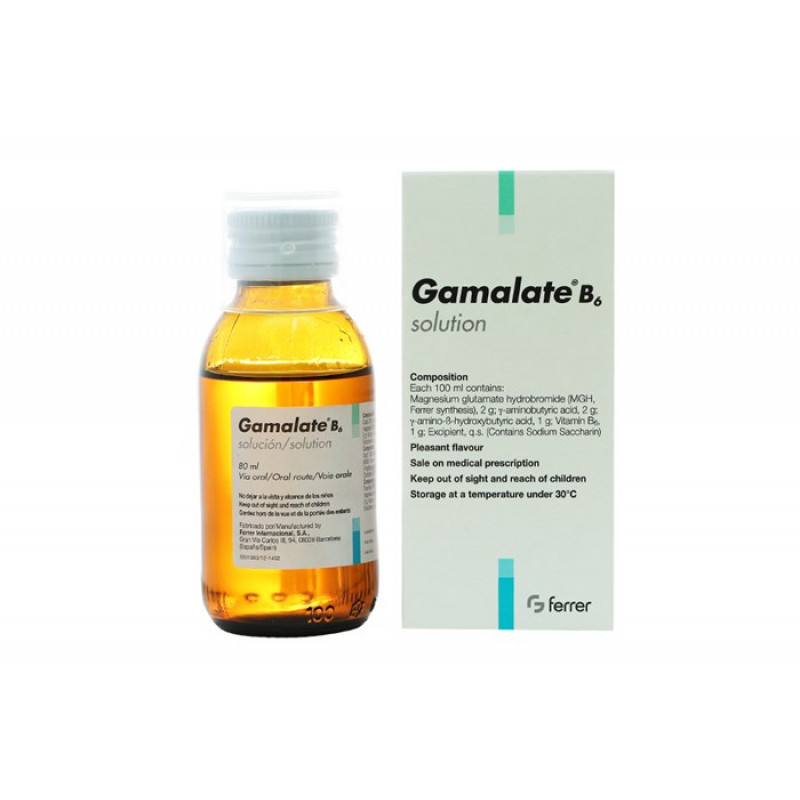 [T00871] Gamalate B6 Solution Ferrer Pháp (Lọ/80ml)