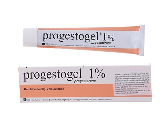 [T00872] Progestogel 1% Besins Bỉ (Tuýp/80g) date 02/2025