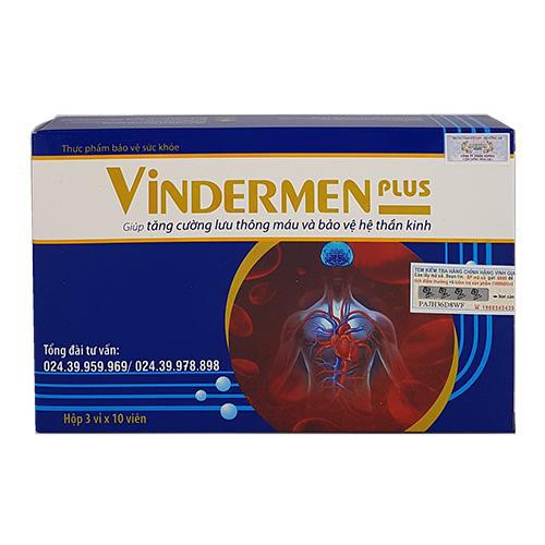 [T00879] Vindermen Plus Hoạt Huyết Sao Kim (H/30v)