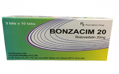 [T00881]  Bonzacim Rosuvastatin 20mg Celogen (H/30v)