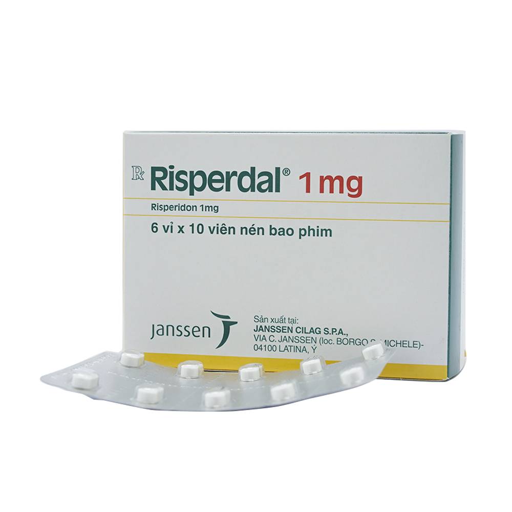 [T00894] Risperdal Risperidon 1mg Janssen (H/60v)