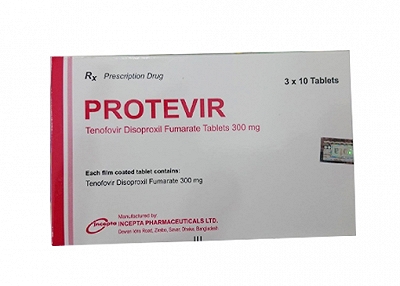 [T00905] Protevir Tenofovir 300mg Incepta (H/30v) Date 10/2027