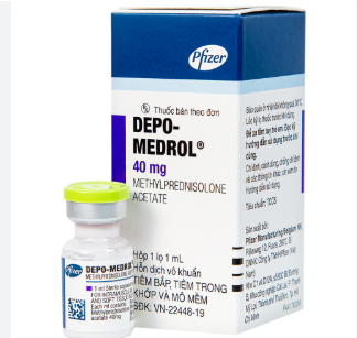 [T00912] Depo Medrol 40mg Pfizer (Lọ/1ml) Date 01/2027