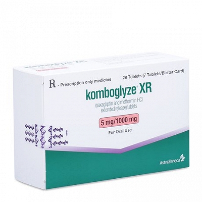 [T00913] Komboglyze Xr 5mg/1000mg Astrazeneca (H/28v) Date 05/2027