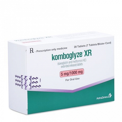 [T00913] Komboglyze Xr 5mg/1000mg Astrazeneca (H/28v) Date 12/2024