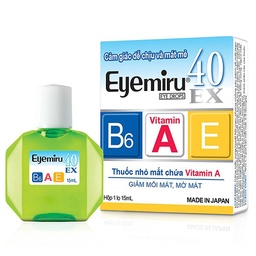 [T00956] Eyemiru 40ex nhỏ mắt Nhật Bản (Lọ/15ml) Date 06/2026