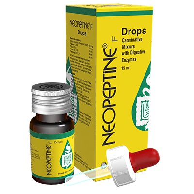 [T00972] Neopeptine F nhỏ giọt Ấn Độ (Lọ/15ml) date 10/2025