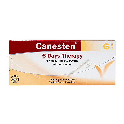 [T00990] Canesten 6 Day viên đặt  Bayer (H/6v) Date 09/2027