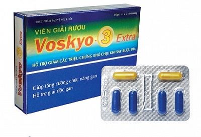 [T01010] Viên Giải Rượu Voskyo-3 Extra Herbitech (H/60v)