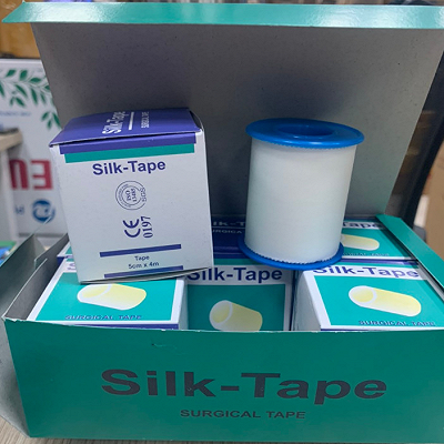 [T01020] Băng Dính Lụa Silk Tape 5cm x 4m (H/6cuộn)