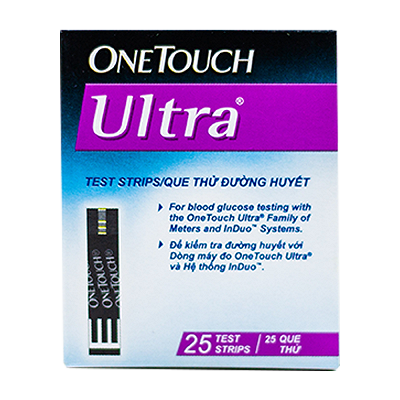 [T01022] Que Thử Đường Huyết One Touch Ultra Lifescan (H/25que)