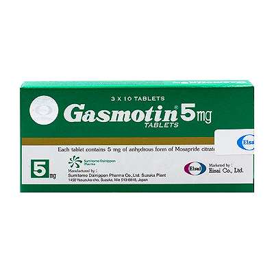[T01067] Gasmotin Mosaprid Citrat 5mg Nhật Bản (H/30v)